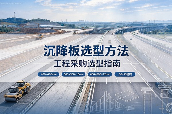 贾汪沉降板选择方法
