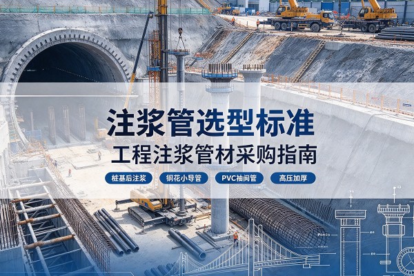 贾汪注浆管选型标准