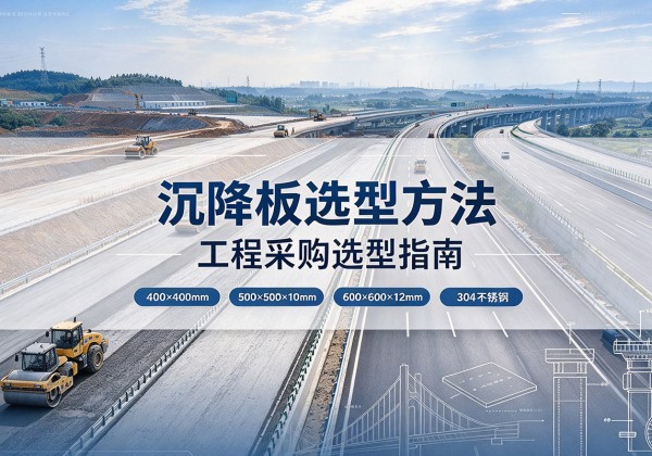 贾汪沉降板选择方法